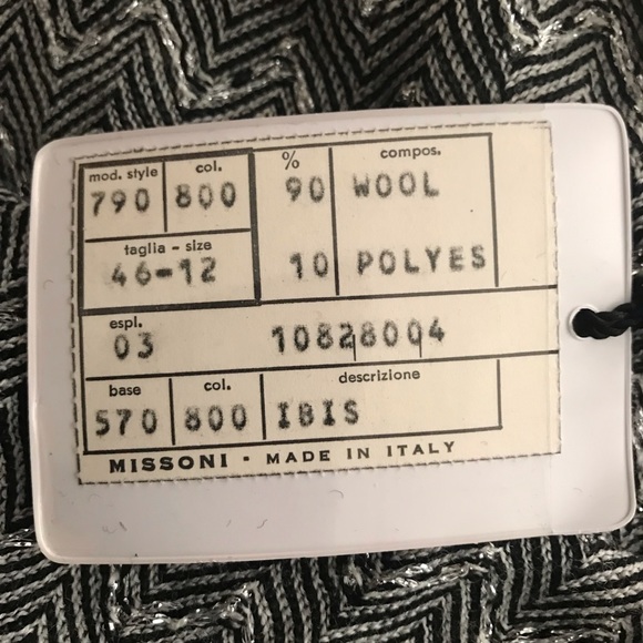 Missoni 3 piece accord. - Picture 6 of 8